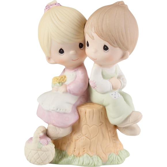 Precious Moments Original 21 1978 "Love one another" Porcelain Figurine - Picture 1 of 4